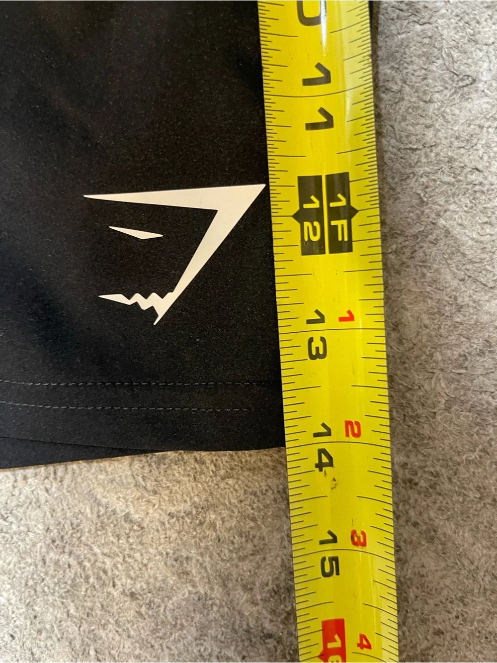 NWOT - Men’s Gymshark Active Black 5” Shorts
